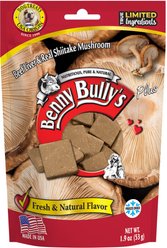 Benny Bullys Beef Liver & Mushrooms Raw Freeze-Dried Dog Treats, 1.9-oz bag
