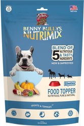 Benny Bullys Beef NutriMix Raw Freeze-Dried Dog Food Topper, 15.4-oz bag