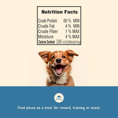 Show full view: Benny Bullys Chicken Breast Chop Raw Freeze-Dried Dog Treats, 2.1-oz bag slide 6 of 6