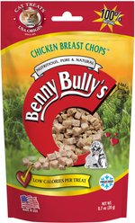 Benny Bullys Chicken Breast Chops Freeze-Dried Cat Treats, .7-oz bag