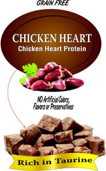 Benny Bullys Chicken Heart Mini Bits Raw Freeze-Dried Dog Treats, 3.6-oz bag slide 2 of 5