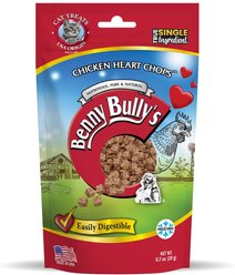 Benny Bullys Chicken Heart Raw Freeze-Dried Cat Treats, 0.7-oz bag