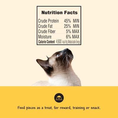 Show full view: Benny Bullys Chicken Heart Raw Freeze-Dried Cat Treats, 0.7-oz bag slide 6 of 7