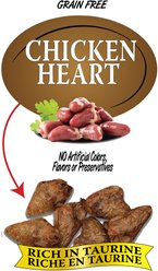 Benny Bullys Chicken Whole Heart Raw Freeze-Dried Dog Treats, 2.1-oz bag slide 2 of 5