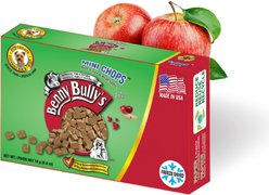 Benny Bullys Mini Chops Smart Pack Beef Liver Plus Apple Freeze-Dried Dog Treats, .6-oz box