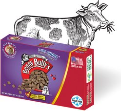 Benny Bullys Mini Chops Smart Pack Pure Beef Heart Freeze-Dried Cat Treats, .6-oz box