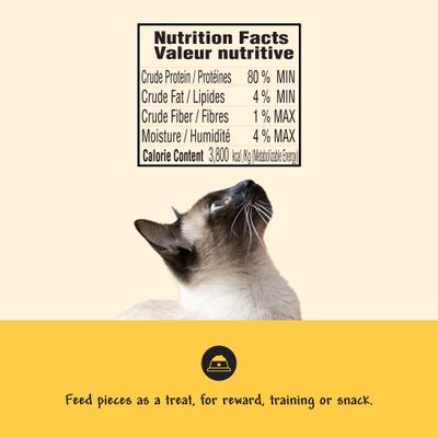 Show full view: Benny Bullys Mini Chops Smart Pack Pure Chicken Breast Freeze-Dried Cat Treats, .6-oz box slide 5 of 6