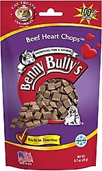 Benny Bullys Pure Beef Heart Freeze-Dried Cat Treats, .7-oz bag