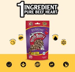 Benny Bullys Pure Beef Heart Freeze-Dried Cat Treats, .7-oz bag slide 2 of 4