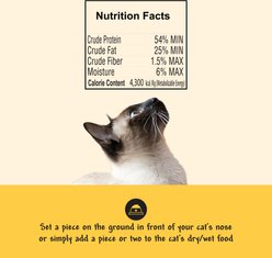 Benny Bullys Salmon & Rosemary Chops Raw Freeze-Dried Cat Treats, 0.7-oz bag slide 2 of 5