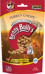 Benny Bullys Turkey Chops Raw Freeze-Dried Cat Treats, 0.7-oz bag