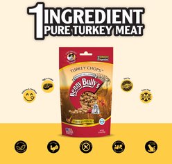 Benny Bullys Turkey Chops Raw Freeze-Dried Cat Treats, 0.7-oz bag slide 2 of 5