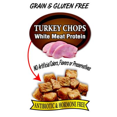 Show full view: Benny Bullys Turkey Chops Raw Freeze-Dried Cat Treats, 0.7-oz bag slide 5 of 6