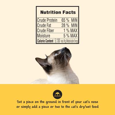 Show full view: Benny Bullys Turkey Chops Raw Freeze-Dried Cat Treats, 0.7-oz bag slide 6 of 6