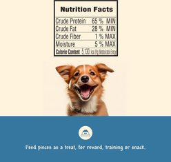 Benny Bullys Turkey Chops Raw Freeze-Dried Dog Treats, 2.1-oz bag slide 2 of 5