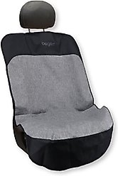 Bergan Bucket Car Seat Cover, Grey/Black, 24 x 50-in