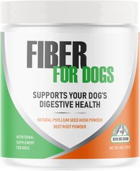 Bern Dog Brand Fiber for Dogs Digestive, Diarrhea, Constipation & Anal Gland Dog Supplement, 6-oz jar