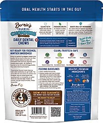 Bernie's Charming Chompers Daily Dental Chews Medium Dog Dental Treats, 18 count slide 2 of 2