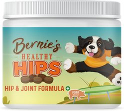 Bernie's Healthy Hips Daily Hip & Joint Soft Chews Dog Supplement, 90 count slide 1 of 7