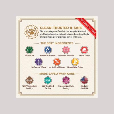 Show full view: Bernie's Healthy Hips Daily Hip & Joint Soft Chews Dog Supplement, 90 count slide 7 of 9