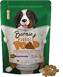 Bernie's Perfect Poop Chicken Flavor Digestion Support Dog Supplement, 12.8-oz bag
