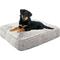 Show in main carousel: Bessie + Barnie Sicilian Rectangle Pillow Dog Bed with Removable Cover, Midnight Blue, Small slide 4 of 12