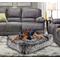 Show in main carousel: Bessie + Barnie Sicilian Rectangle Pillow Dog Bed with Removable Cover, Midnight Frost, Large slide 1 of 8