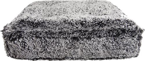 Show full view: Bessie + Barnie Sicilian Rectangle Pillow Dog Bed with Removable Cover, Midnight Frost, Large slide 4 of 8