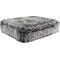 Show in main carousel: Bessie + Barnie Sicilian Rectangle Pillow Dog Bed with Removable Cover, Midnight Frost, Small slide 3 of 8