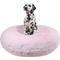 Show in main carousel: Bessie + Barnie Signature Short Shag Luxury Extra Plush Faux Fur Bagel Dog & Cat Bed, Bubble gum, X-Large slide 2 of 7
