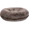 Show in main carousel: Bessie + Barnie Signature Short Shag Luxury Extra Plush Faux Fur Bagel Dog & Cat Bed, Frosted Willow, X-Large slide 4 of 9