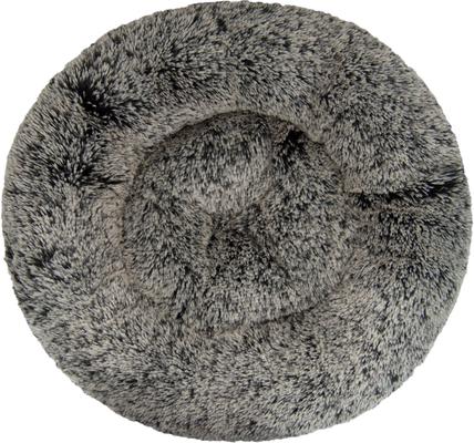 Show full view: Bessie + Barnie Ultra Plush Deluxe Comfort Snuggle Bolster Cat & Dog Bed, Pink, Large slide 4 of 8