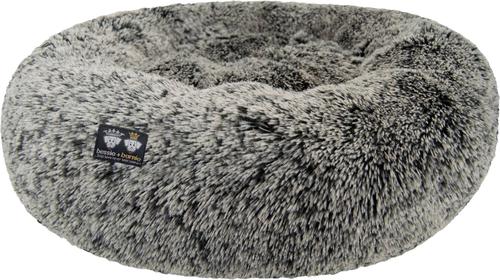 Show full view: Bessie + Barnie Ultra Plush Deluxe Comfort Snuggle Bolster Cat & Dog Bed, Pink, Small slide 3 of 8