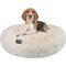 Show in main carousel: Bessie + Barnie Ultra Plush Deluxe Comfort Snuggle Bolster Cat & Dog Bed, Taupe, Large slide 2 of 8