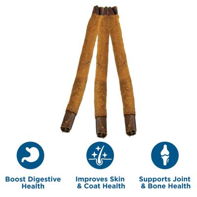 Show full view: Best Bully Sticks 12-inch Collagen Chicken Wrapped Sticks Dog Treats, 6 count slide 4 of 5