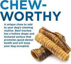 Best Bully Sticks 5-6" Beef Trachea Dog Treat, 10 count slide 2 of 5