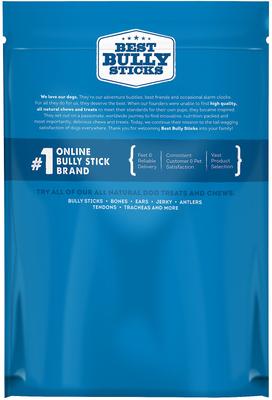 Show full view: Best Bully Sticks 6" Bully Sticks Dog Treats, 8-oz bag slide 3 of 7