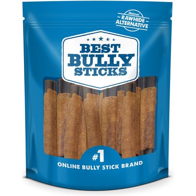 Best Bully Sticks Best Bully Sticks 6-inch Collagen Chicken Wrapped Sticks Dog Treats, 12 count