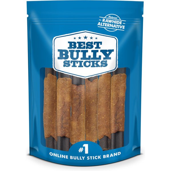 Best Bully Sticks 6-in Peanut Butter Collagen Sticks Dog Treats, 6 count