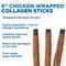 Show in main carousel: Best Bully Sticks 6-inch Collagen Chicken Wrapped Sticks Dog Treats, 6 count slide 5 of 5