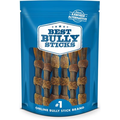 Best Bully Sticks Best Bully Sticks 6-in Beef Pork & Chicken Collagen Kabobs Dog Treats, 6 count