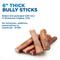 Show in main carousel: Best Bully Sticks 6-in Thick Bully Sticks Dog Treats, 5 count slide 5 of 8