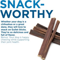 Best Bully Sticks Beef Gullet Sticks Dog Chews, 6-in, 25 count slide 2 of 5