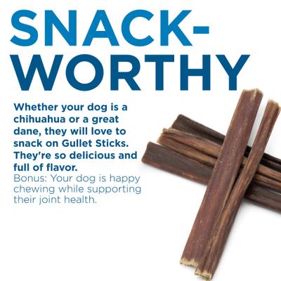 Show full view: Best Bully Sticks Beef Gullet Sticks Dog Chews, 6-in, 25 count slide 3 of 7