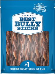 Best Bully Sticks Braided 12" Bully Stick Dog Treats, 20 count
