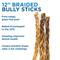 Show in main carousel: Best Bully Sticks Braided 12" Bully Stick Dog Treats, 3 count slide 4 of 6