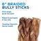 Show in main carousel: Best Bully Sticks Braided 6" Bully Stick Dog Treats, 3 count slide 4 of 7