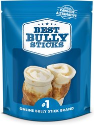 Best Bully Sticks Chicken Beef Cheek Dog Treat, Medium, 2 count