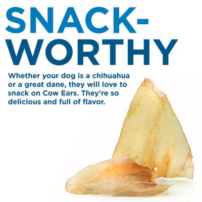 Show full view: Best Bully Sticks Cow Ears Dog Treats, 15 count slide 3 of 7