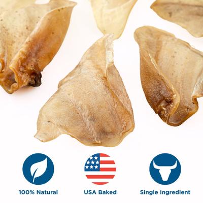 Show full view: Best Bully Sticks Cow Ears Dog Treats, 15 count slide 5 of 7